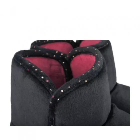 Chaussons bottines NOIR DIM