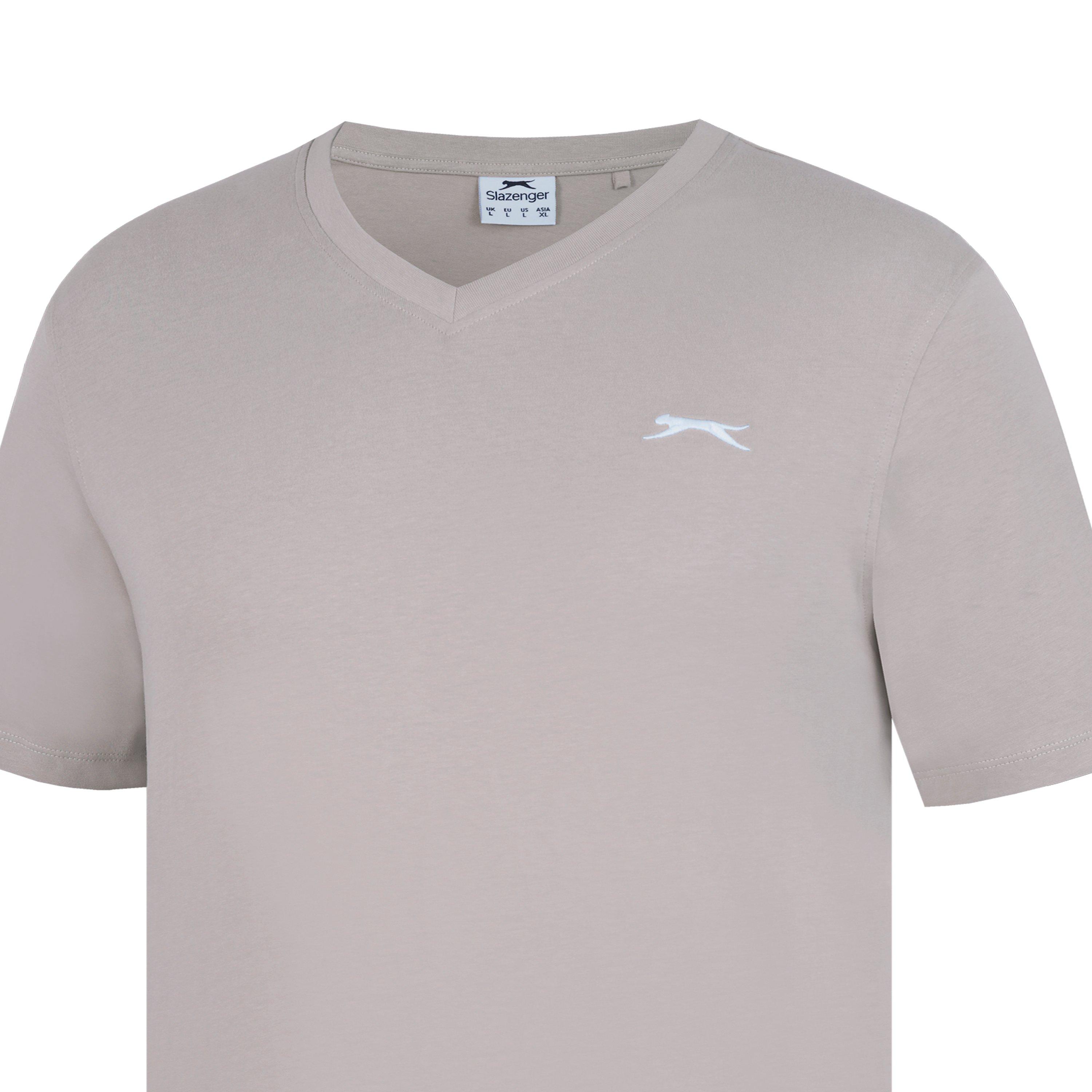 Slazenger V Neck T Shirt Mens