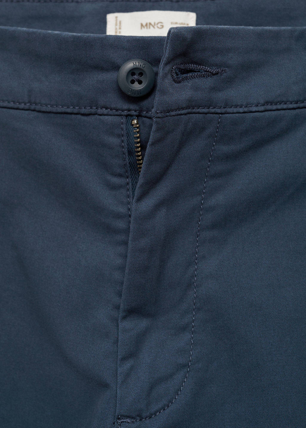 MANGO TEEN broek donkerblauw