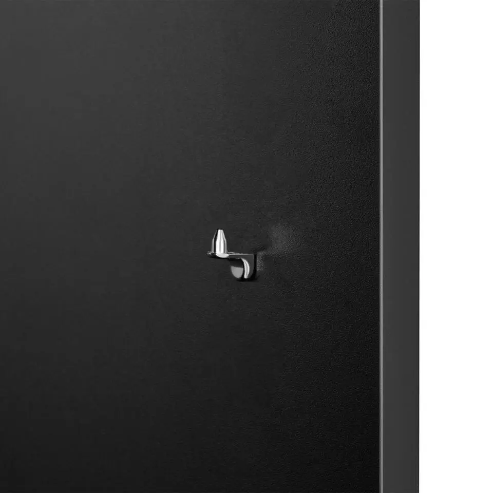 tectake Boekenrek Lexi 5 vakken 60x30x190cm, Zwart