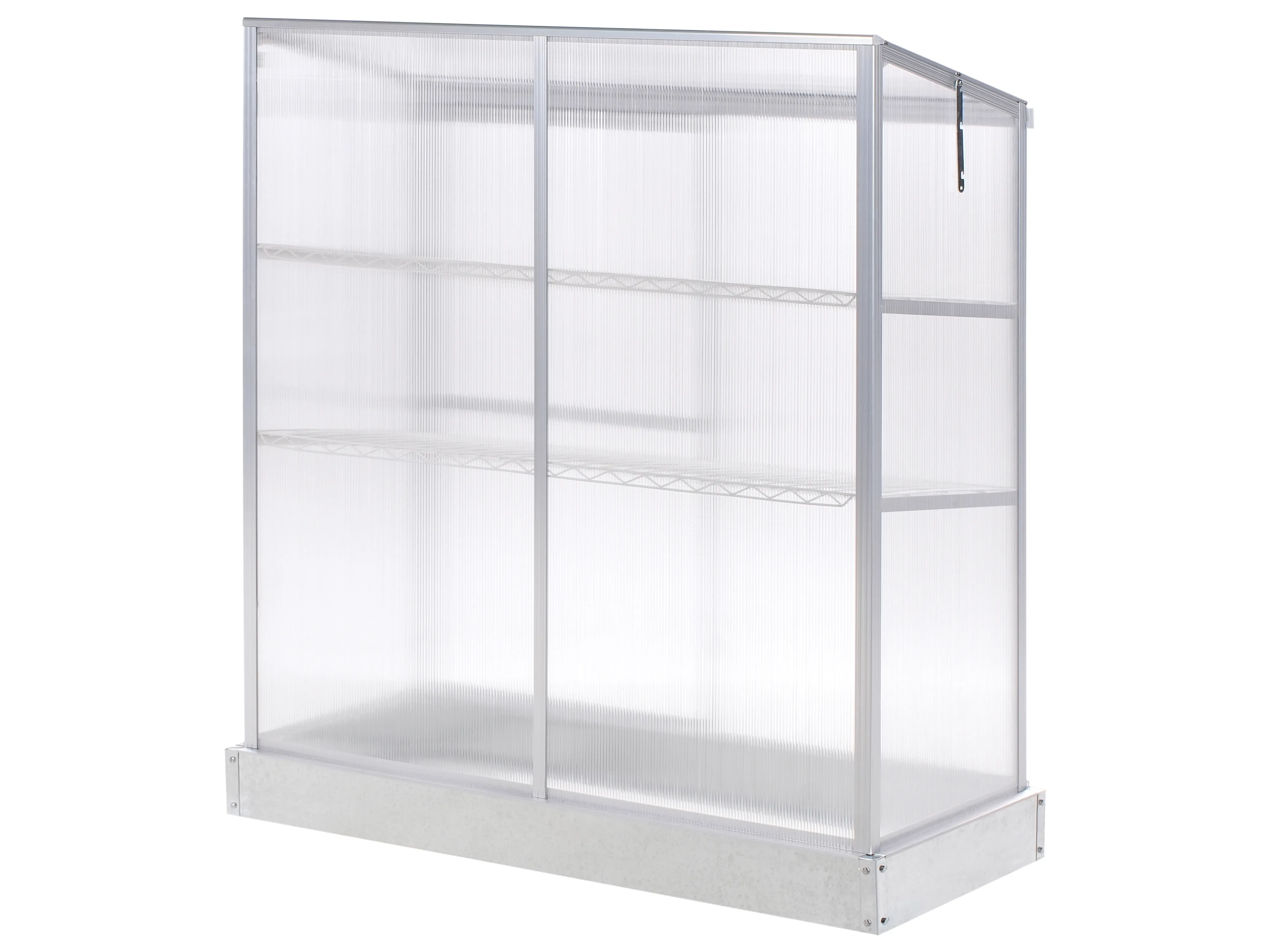 Balkonkas LECCE Zilver 59 cm