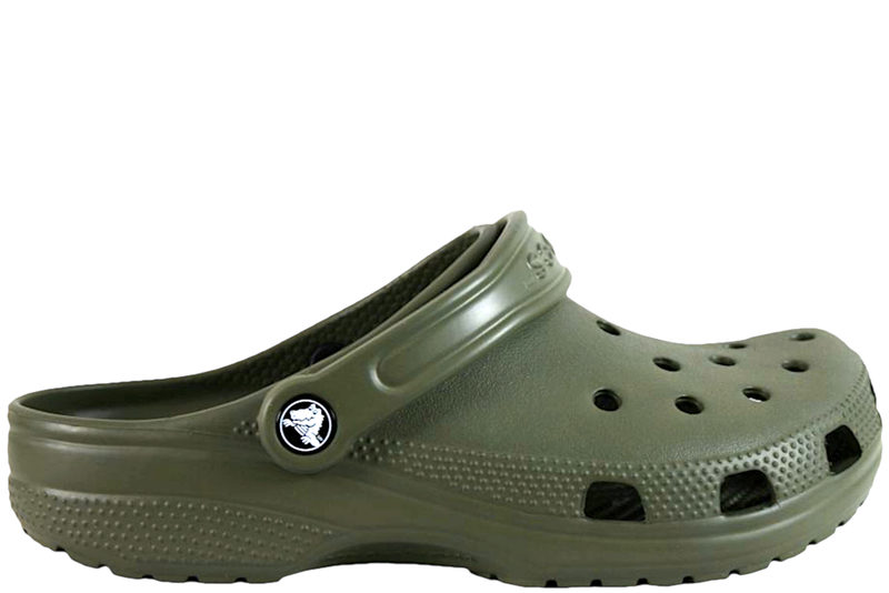 CROCS CLASSIC TRÆSKO I ARMYGRØNT EVA