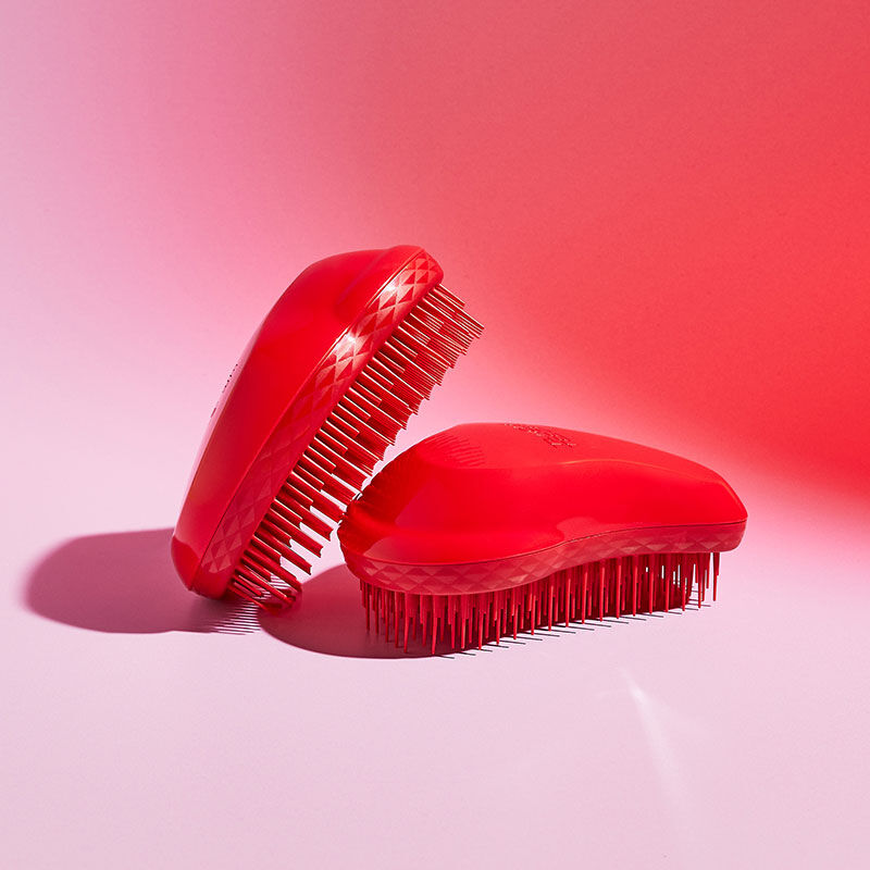Brosse démêlante Thick & Curly salsa red