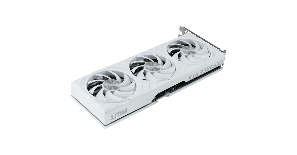 PalitGeForce RTX 5070 White OC grafische kaart  (DLSS 4, 3x DisplayPort, 1x HDMI 2.1)