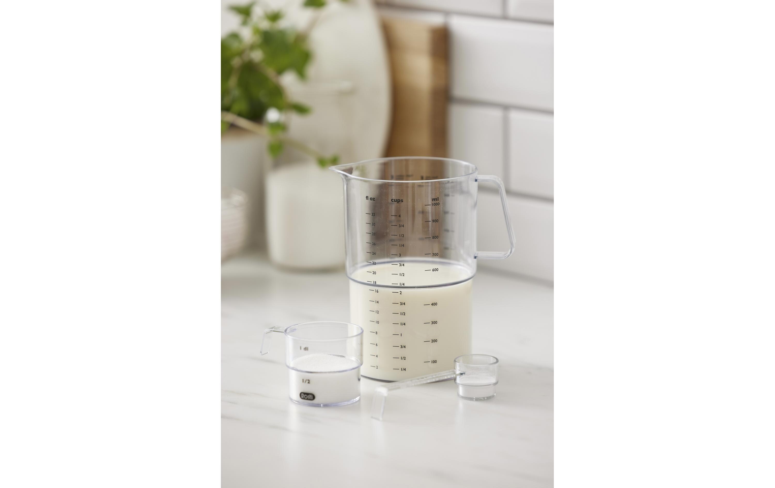 Messbecher Mensura 10 dl, TransparentMesskanne