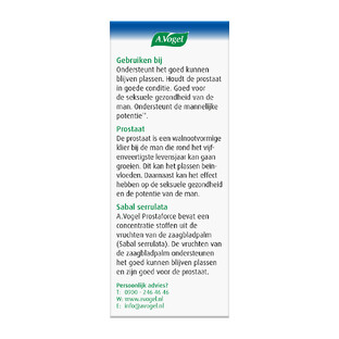 A.Vogel Prostaforce Prostaat Capsules 30CP