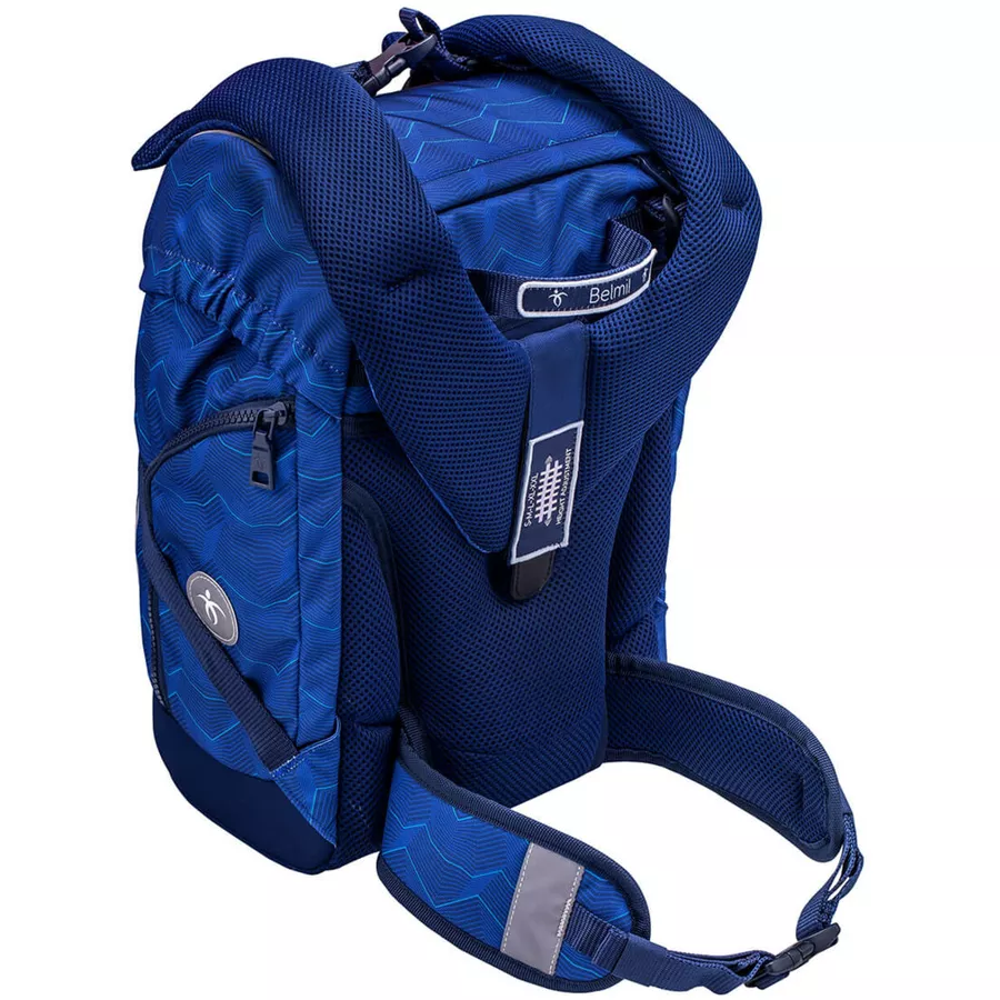 Belmil Schulranzen Premium Comfy Plus Set 5-teilig Estate Blue