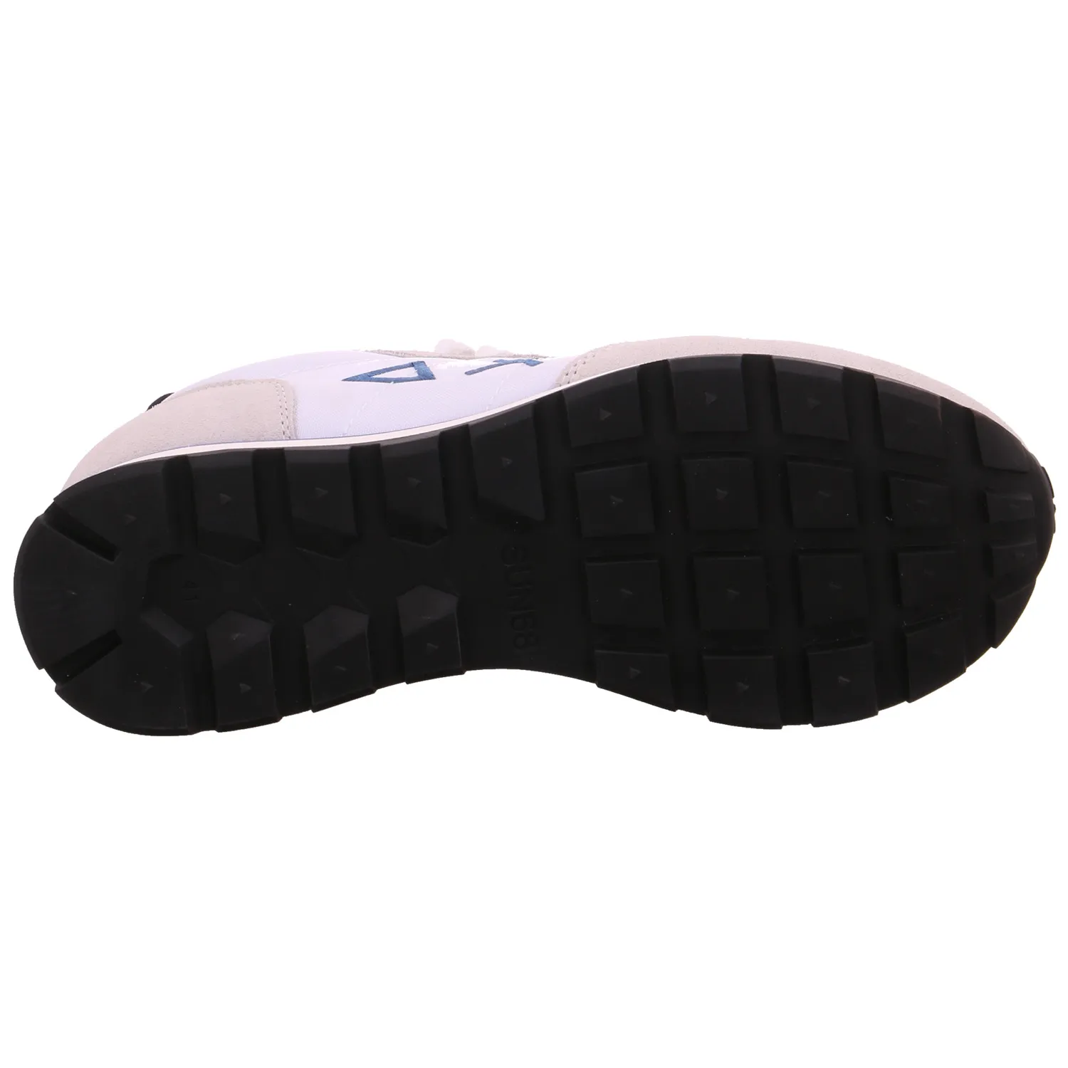 SUN68 Halbschuhe Sneaker Stoff Weiss Textil