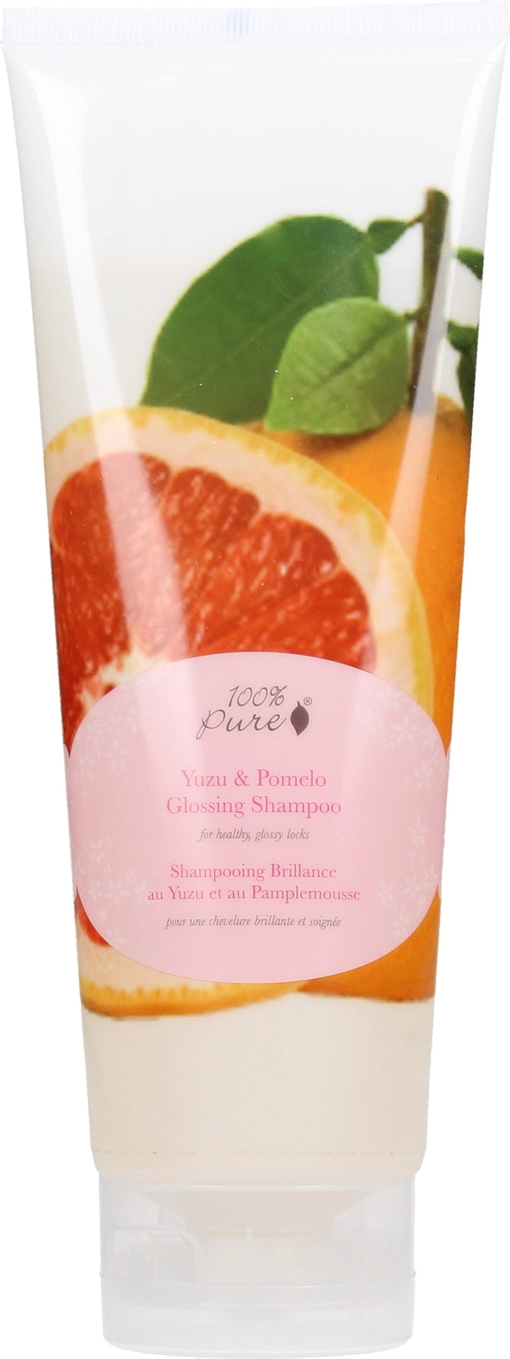 100% Pure  Yuzu & Pomelo Glossing Shampoo, 236 ml