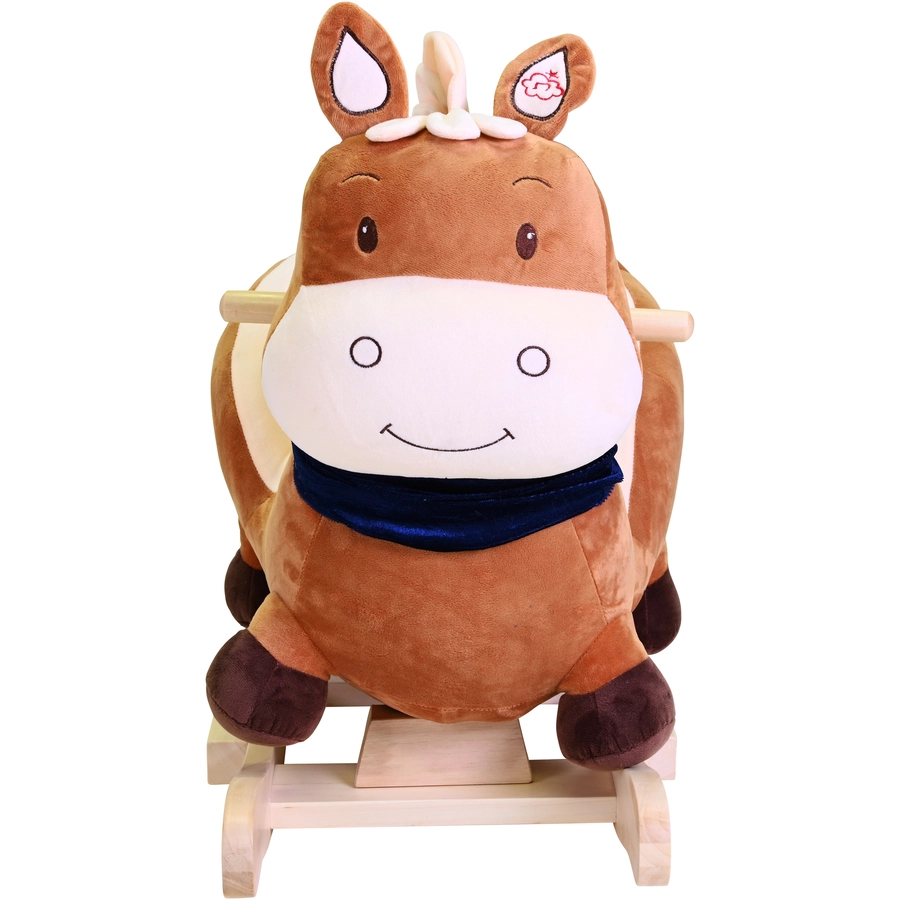 knorr toys® Schaukeltier Seppl horse brown braun