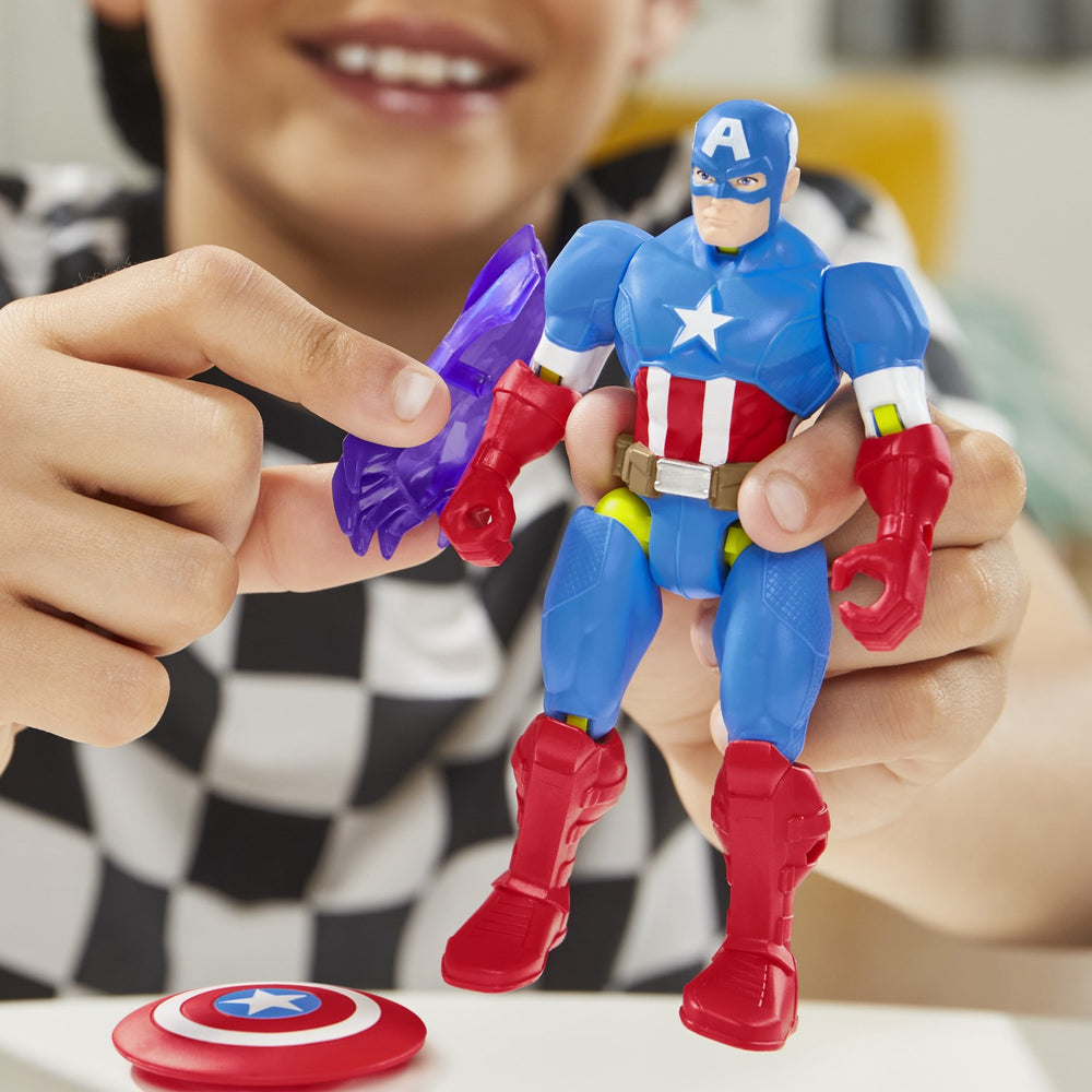Køb Marvel Avengers MixMashers Figur 12 Cm Captain America
