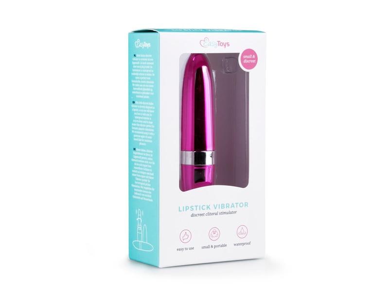 Easytoys Lipstick Vibrator Rosa Kompakter Klitorisstimulator