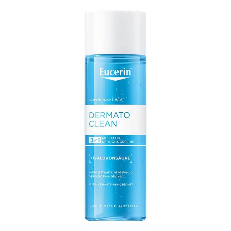 Eucerin Dermatoclean Hyal.Miz.Reinigungsfluid 3in1, 200 ml
