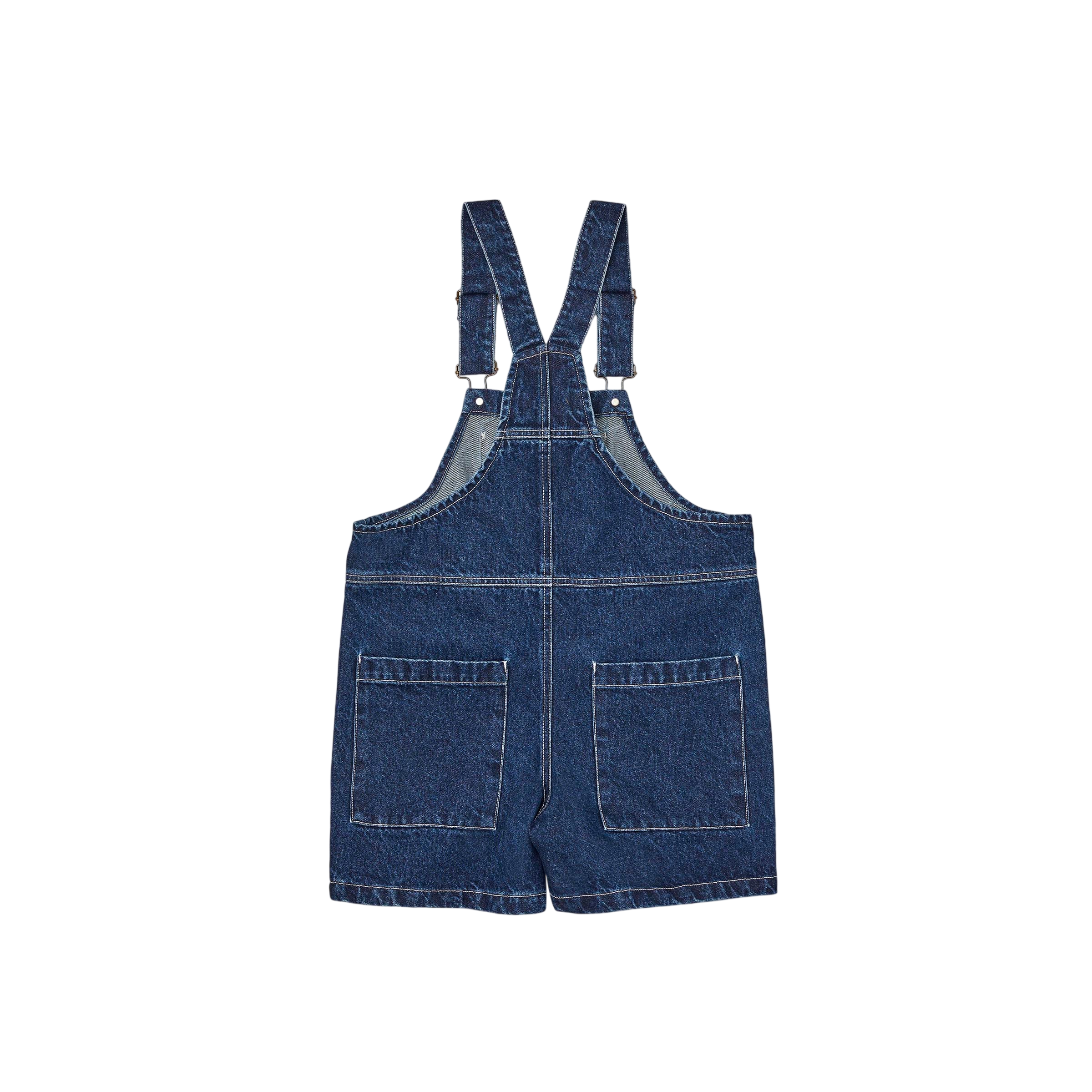 Latzhose Washed Denim