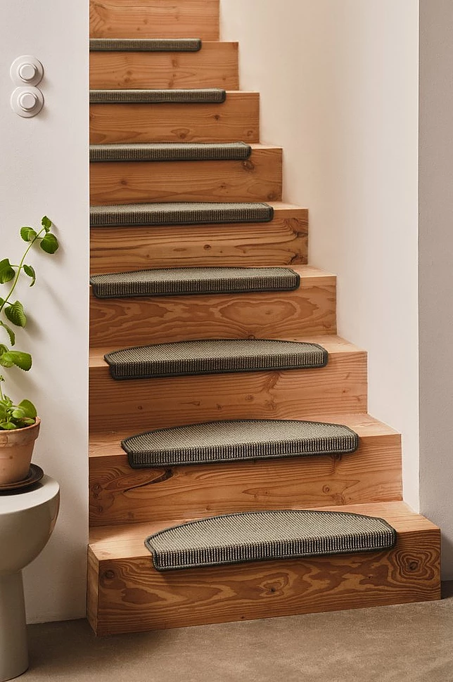 SIENNA trappetrinnsteppe sisal 15-pakning