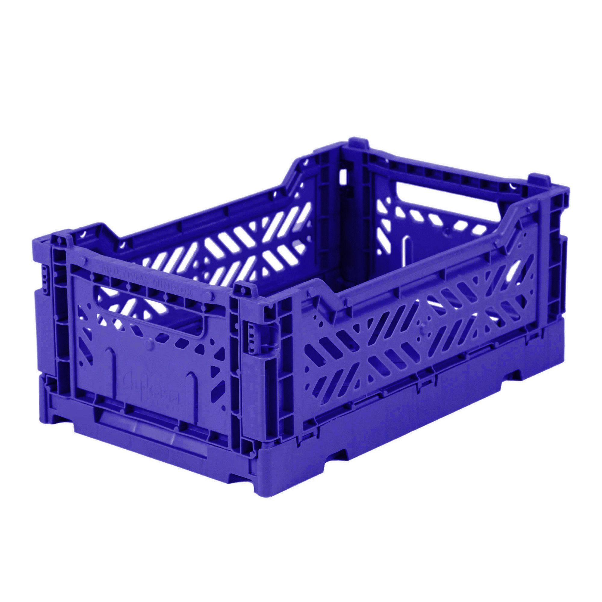 Vouwkratje Mini selectie blauw Sax blue