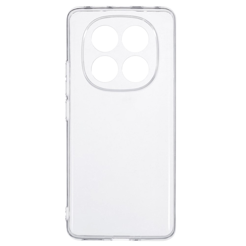 Xiaomi Redmi Note 14 Pro / Note 14 Pro  Plus / Poco X7 Gummi Case Schutzhülle mit Kameraschutz - Transparent