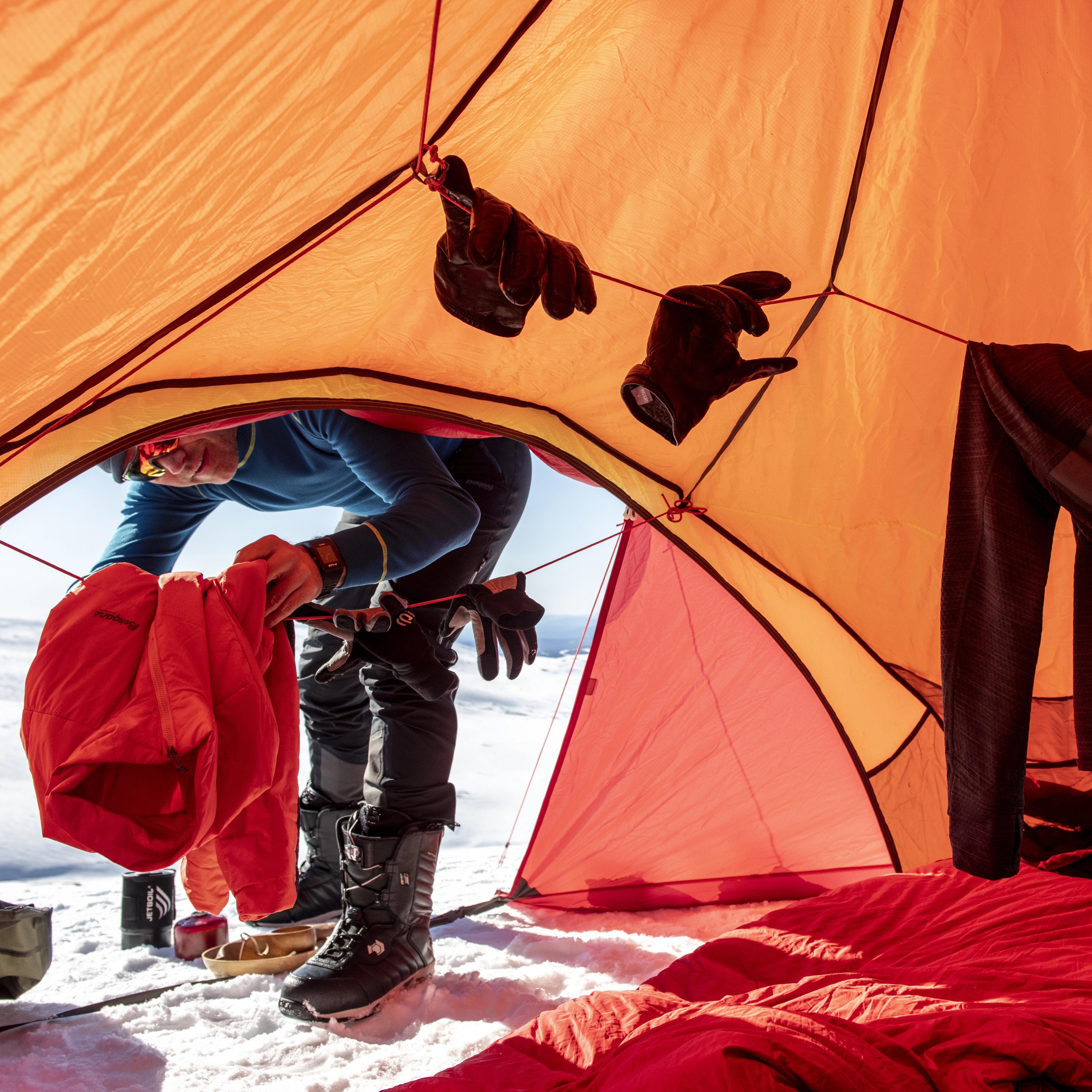 Wiglo®LT v.2 4-Persons Tent Red