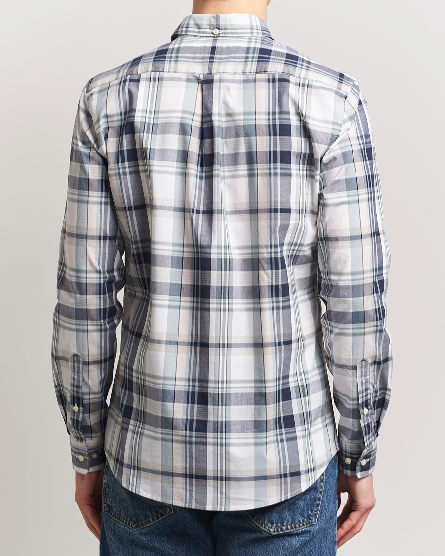 Barbour Lifestyle Gabe Checked Popline Shirt White