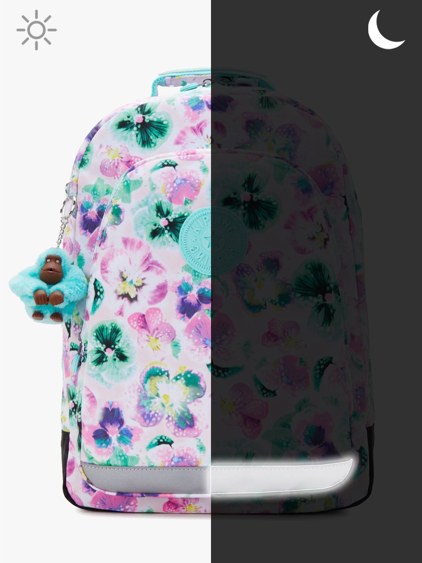 Sac  dos Class Room 2 compartiments KIPLING