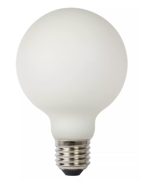 Lucide Bulb dimbare LED lamp 8W E27 2700K 8cm