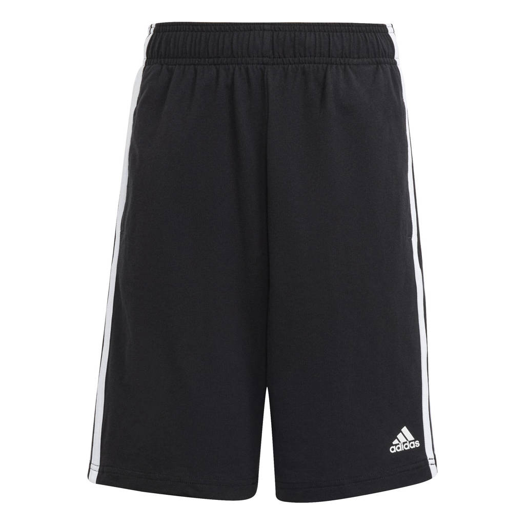adidas short zwart/wit
