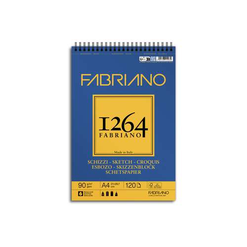 FABRIANO® 1264 Skizzenblock mit Spiralbindung