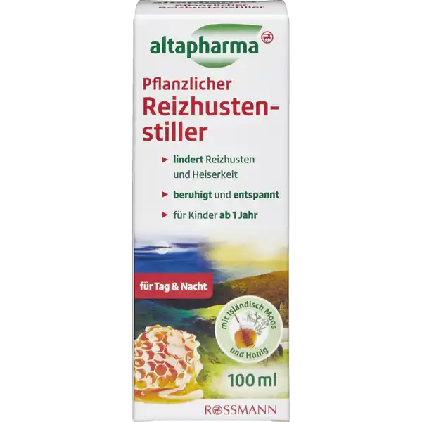 Pflanzlicher Reizhustenstiller