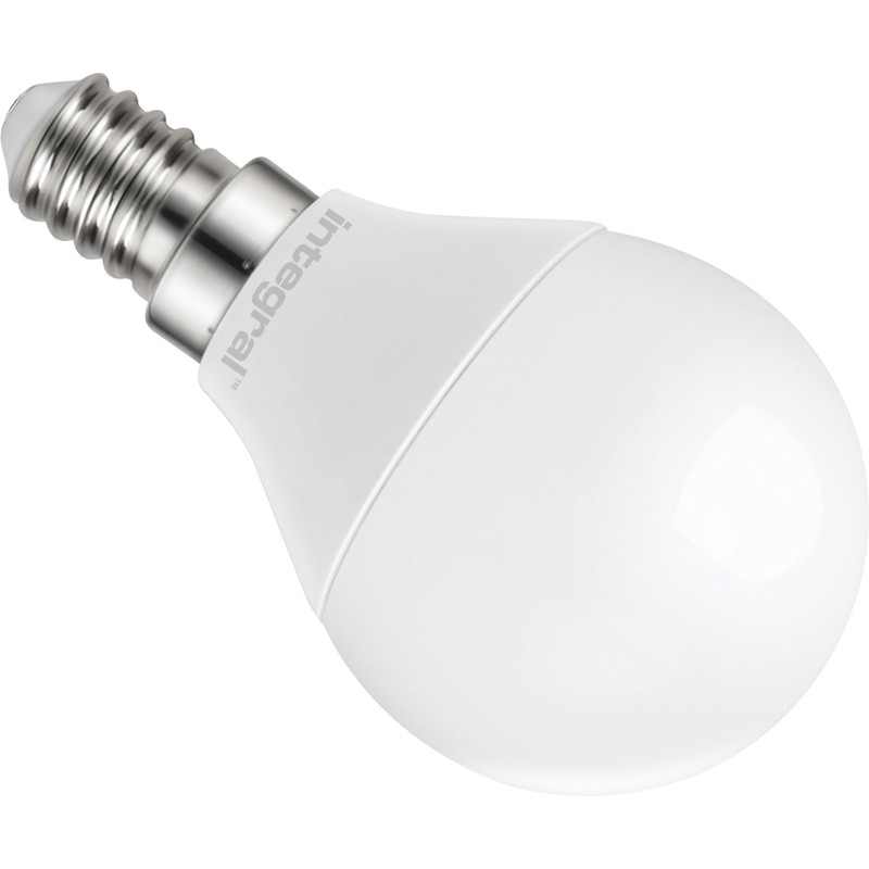 Integral LED lamp kogel mat E14 4.9W 470lm 2700K• Dimbaar
