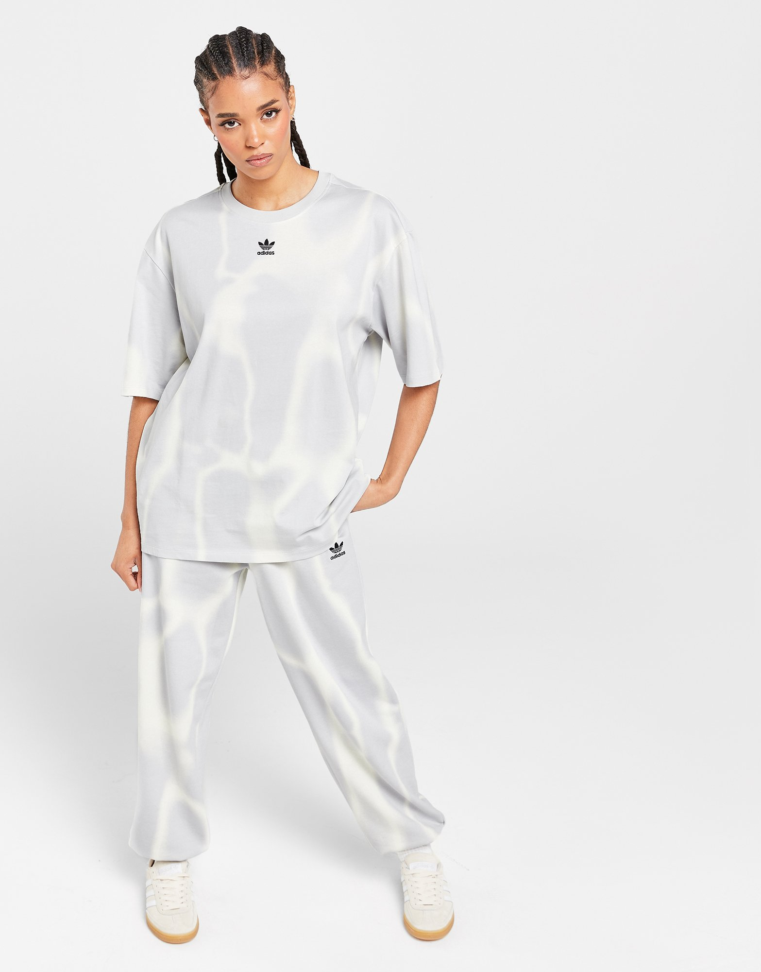 adidas Originals Pantalon de survêtement imprimé intégral Dye