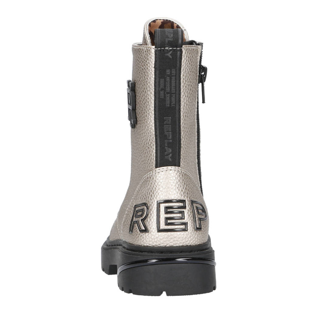 REPLAY Joplin 11chunky veterboots zilver