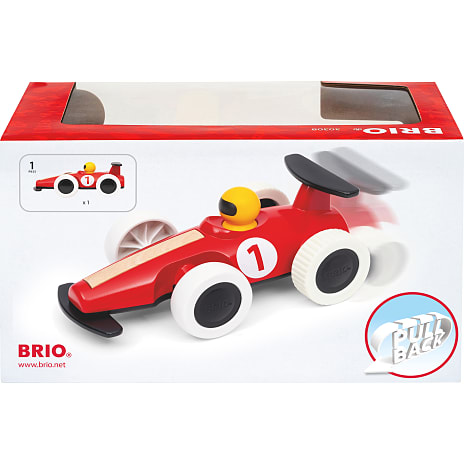 BRIO 30308 stor pull-back racerbil