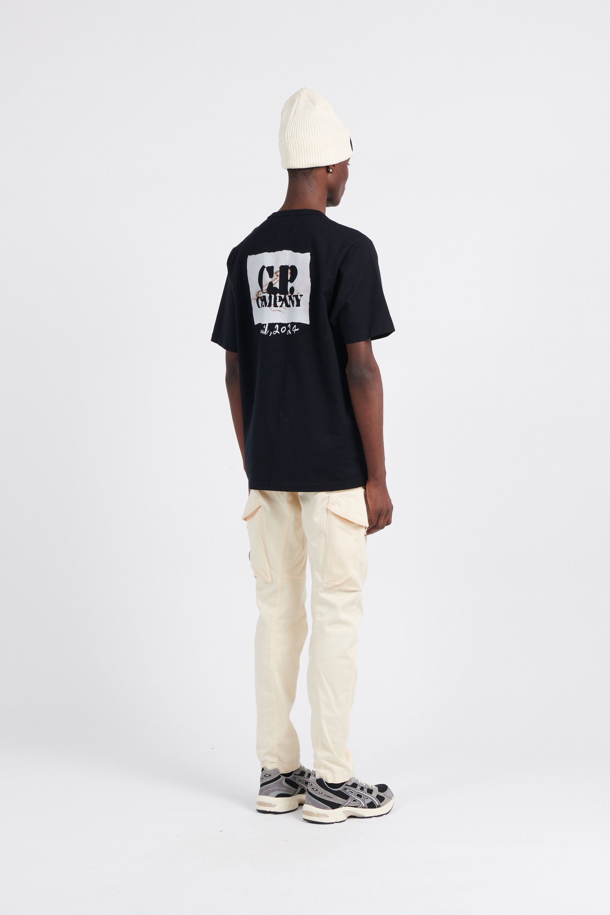 C.P. COMPANY T-shirt  MERCERIZED JERSEY Noir