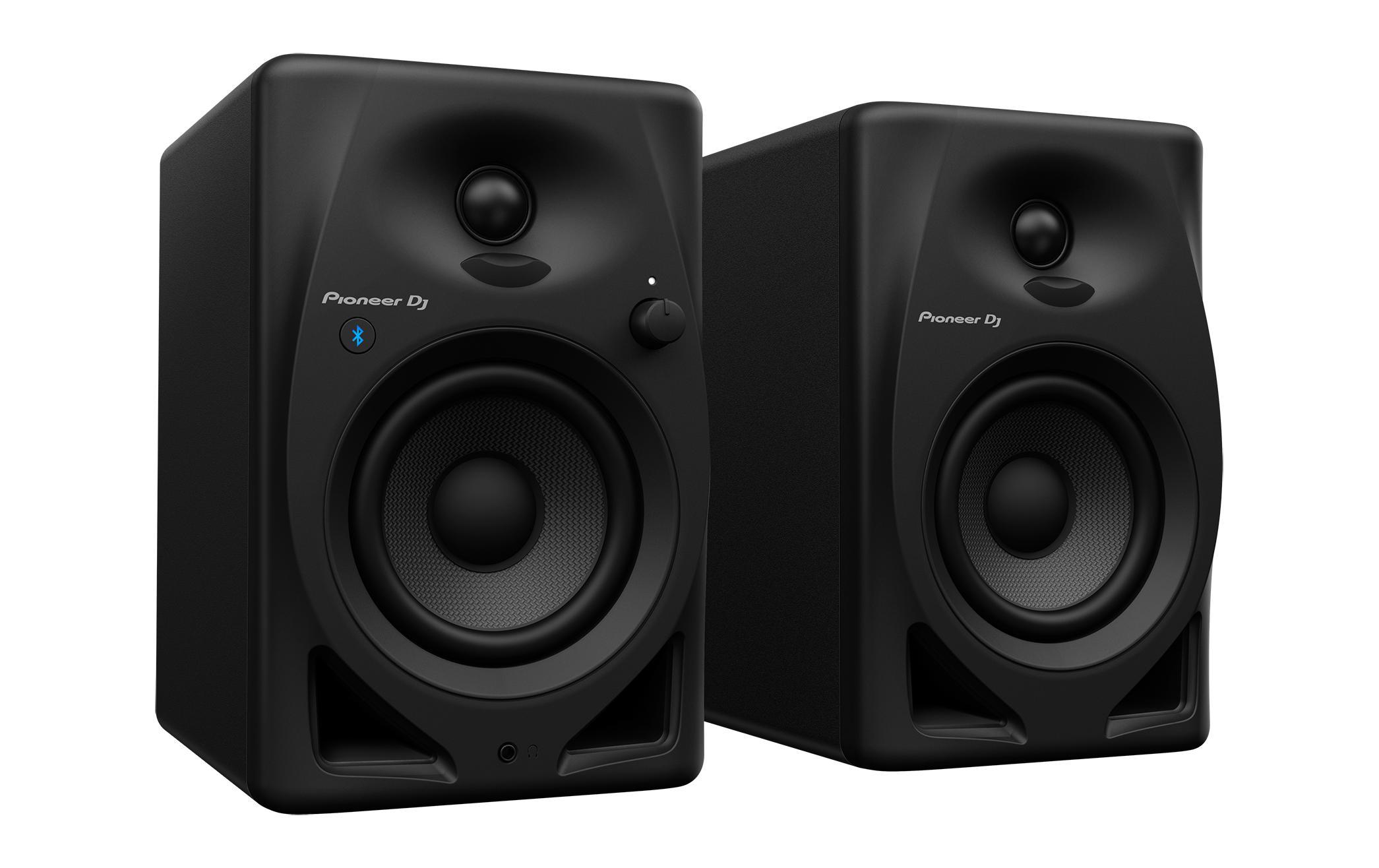 Studiomonitore DM-40D-BT Schwarz<br>Lautsprecher mit ausgewogenem, druckvollem Bassklang und Bluetooth