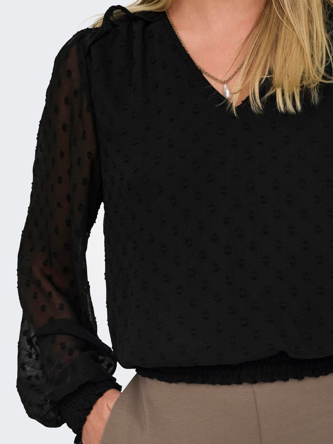 ONLELMIRA Top Black