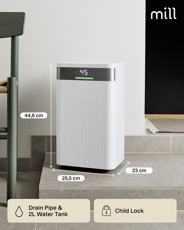 Mill affugter MDH12 (Mill white)