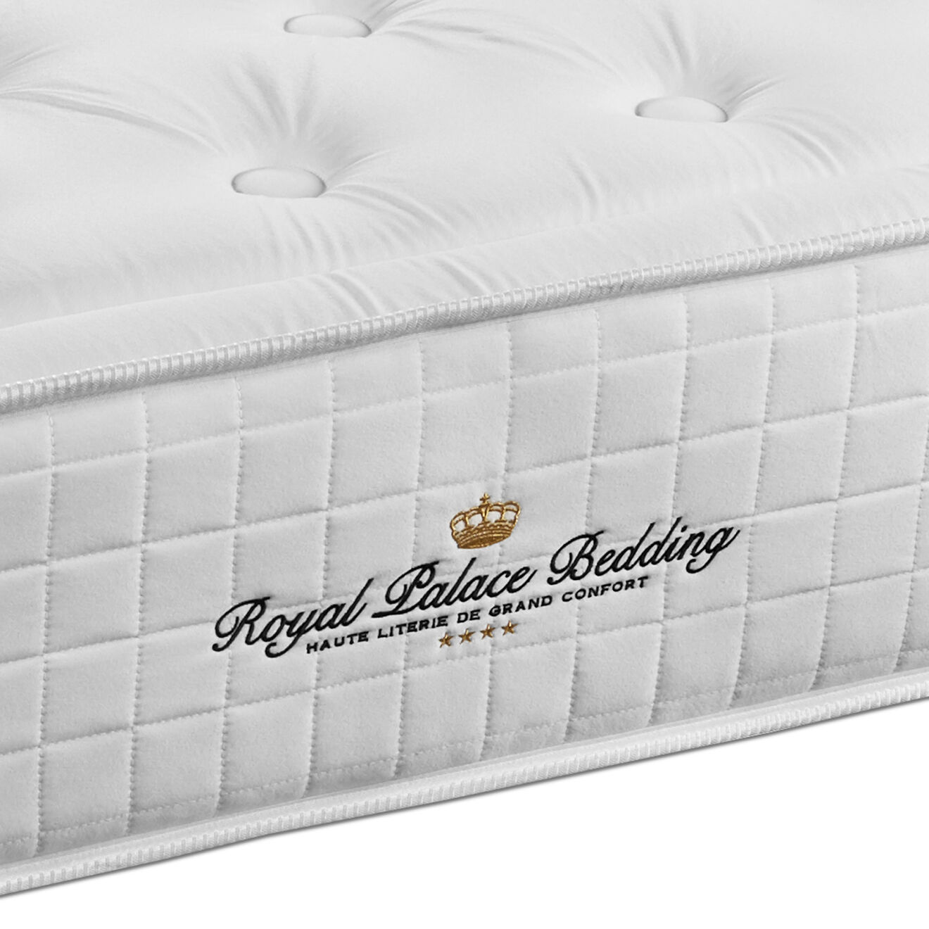 Royal Palace Bedding Pack dodo 5 pièces Buckingham blanc - 200x200 cm