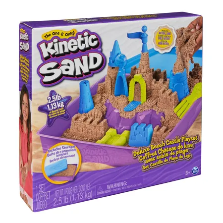 Spin Master Kinetic Sand - Deluxe Beach Castle Set