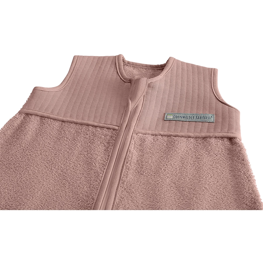 Odenwälder Frottée-Schlafsack canberry