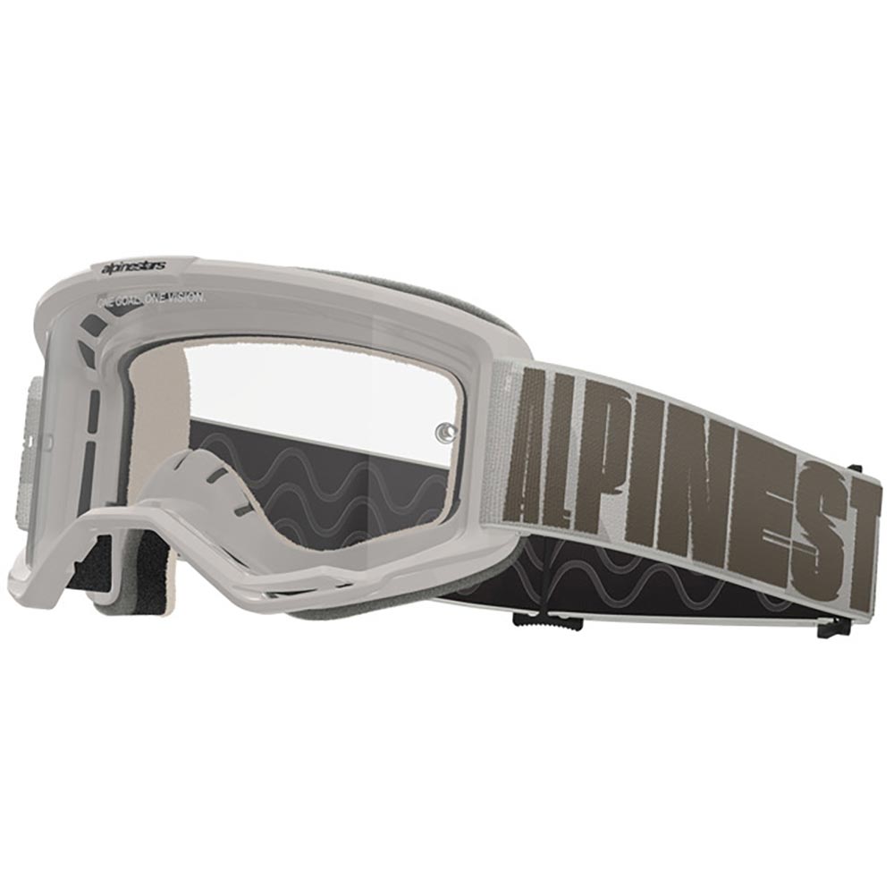 Alpinestars - Masque Vision 5 Hollow Gris / Sable / Transparent