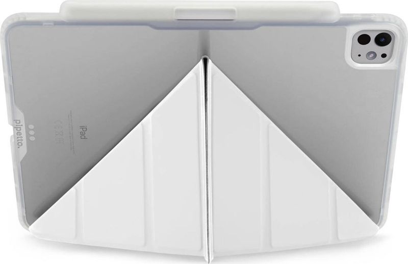 Pipetto - Origami No3 - Pencil Case - White - Voor Apple iPad Pro 11 (2024)