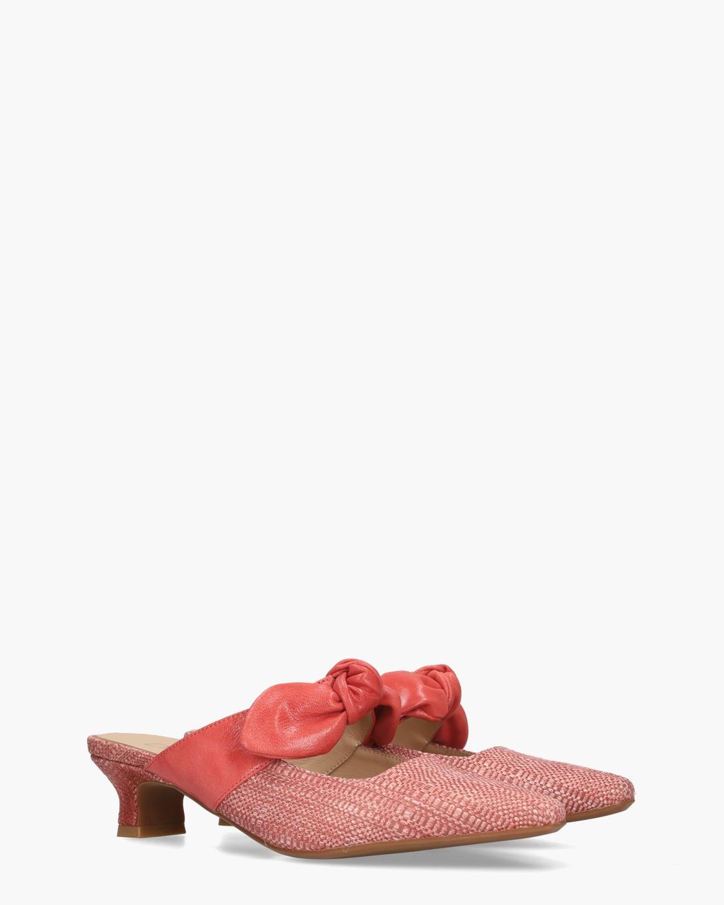 Di Lauro Danica Koraalrood Damesslippers