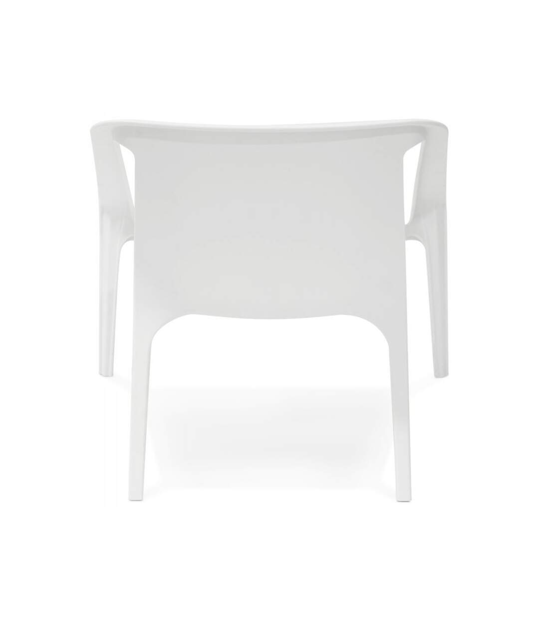 Paris Prix - Fauteuil De Jardin hyppe 74cm Blanc