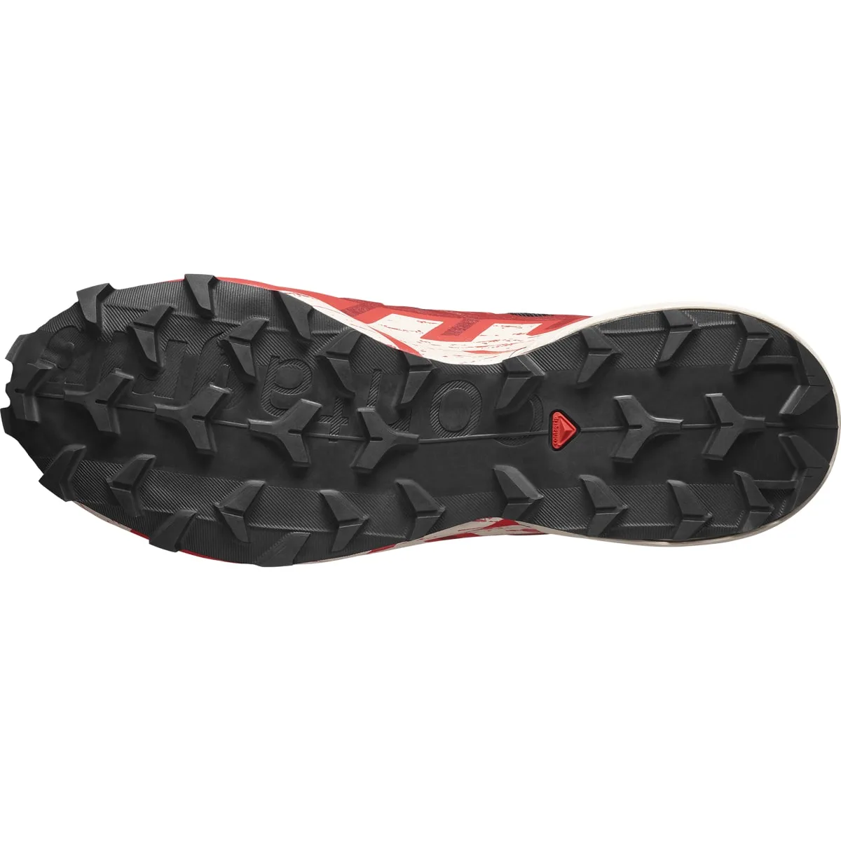 Salomon Men's Speedcross 6 GORE-TEX Black/Red Dalhia/Poppy Red