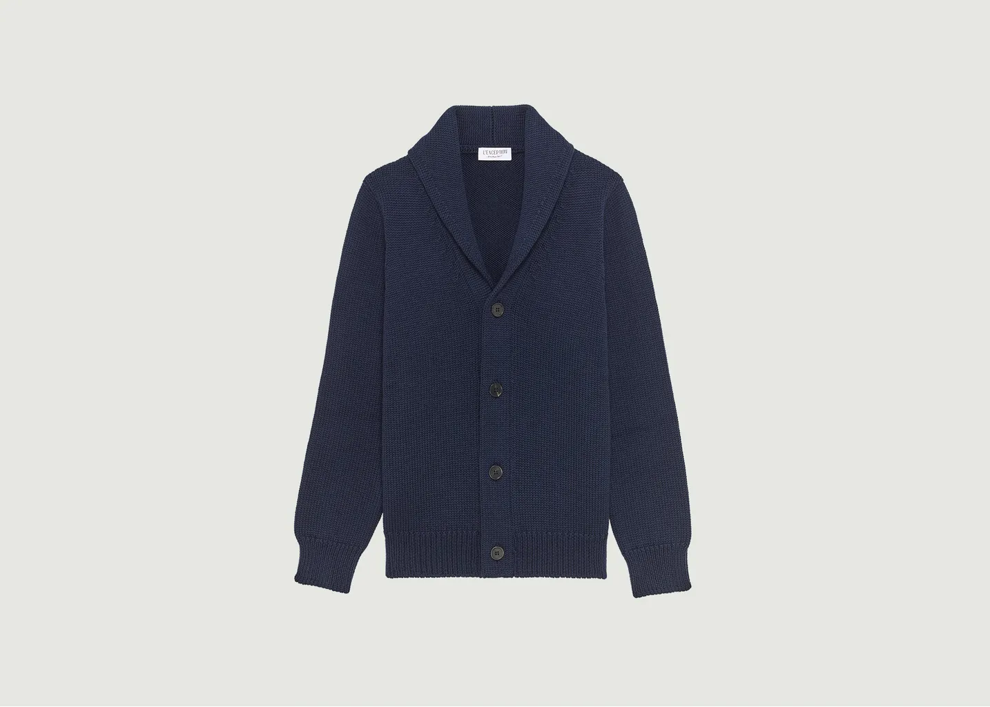 Cardigan col châle en laine mérinos L'Exception Paris