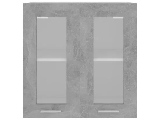 Armoire en verre suspendue 