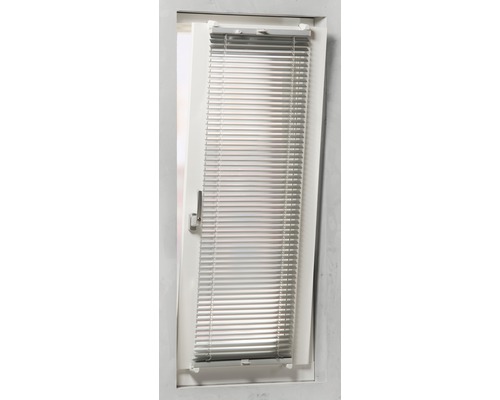 Soluna aluminium jaloezie met zijspanning, zilver, 70x130 cm