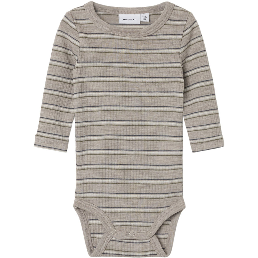 Køb Name It Satellite Stripes Nbmwomi Wo/Mo Ls Body