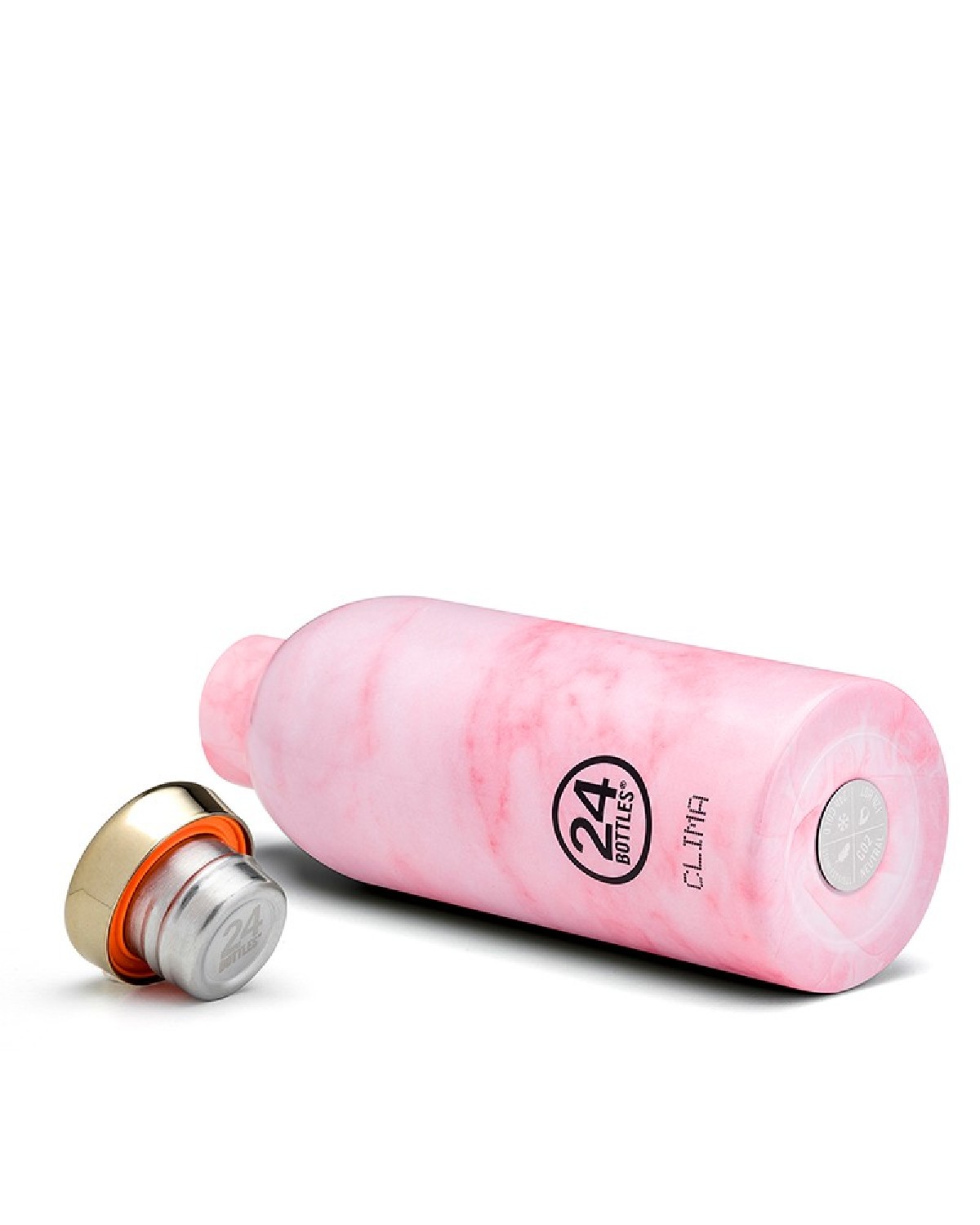 24 Bottles Thermosflasche 24Bottles Clima 850ml Pink Marble