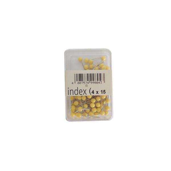 Sinalizadores Redondos Amarelo 4/15 100 Un.